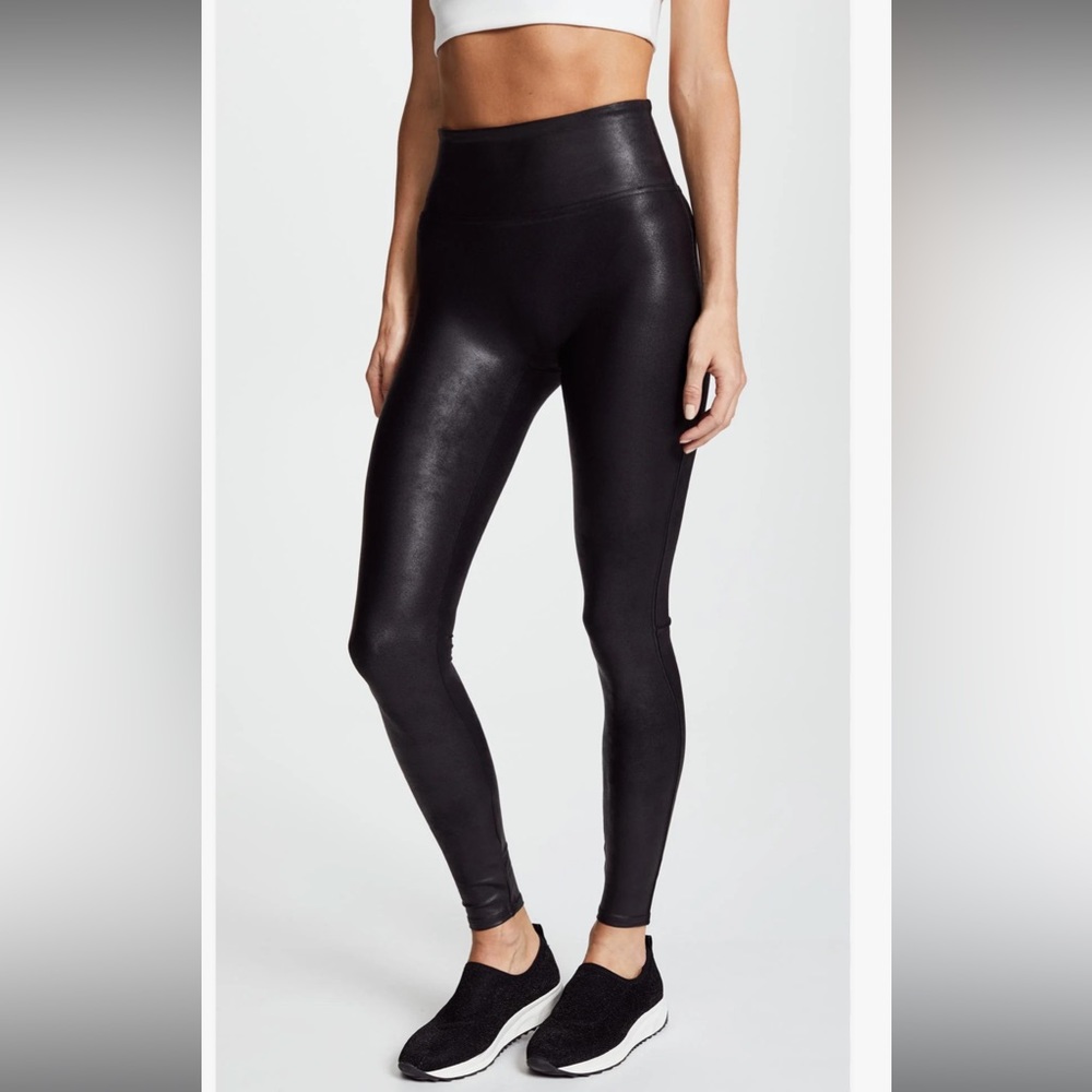 Spanx Faux Stretch Leather Leggings